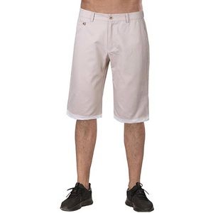 Casual Loose Fit Multi-Pocket Work Shorts Khaki M